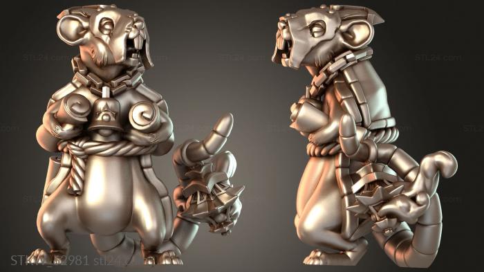 Ratmen Sidekicks Monk Devoted