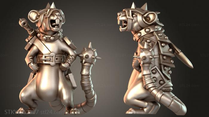 Ratmen Sidekicks Warrior Fierce