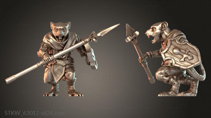 Ratmen Warriors Spear Quick