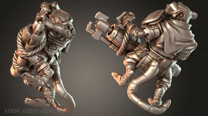 Ratmen Weapon Teams Flamer Xenon