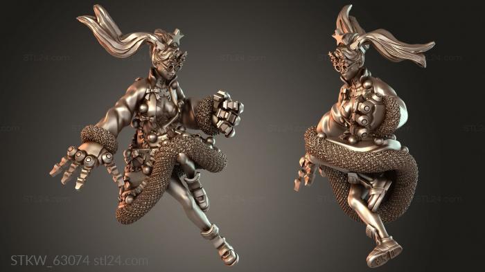 Military figurines (REBECCA HOLYDAYS, STKW_63074) 3D models for cnc