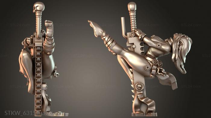 Military figurines (Repenting Rider, STKW_63157) 3D models for cnc