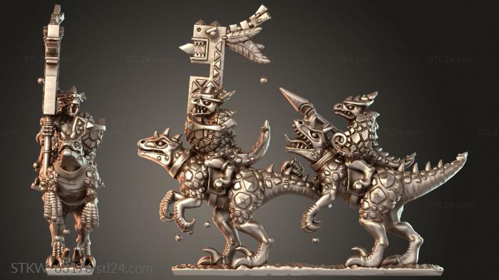 Reptilian cavalry Brave