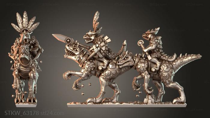 Reptilian cavalry Champion