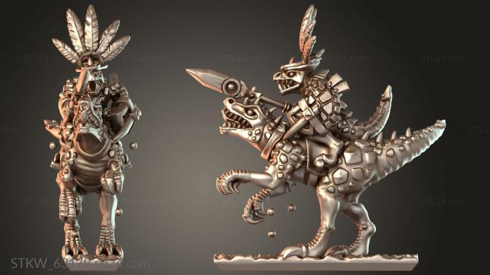 Reptilian cavalry Champion Elite