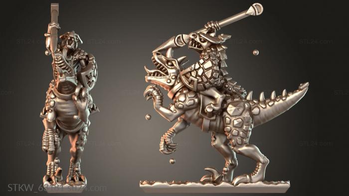 Reptilian cavalry Guard