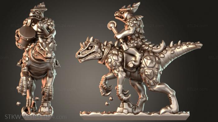 Reptilian cavalry Wild