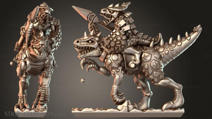 Reptilian cavalry Zealot