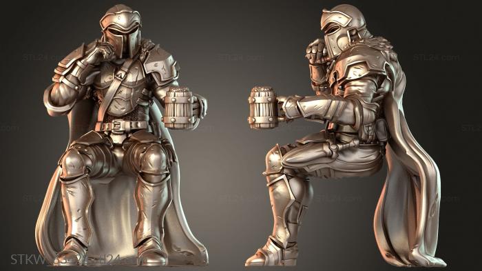 Military figurines (Riur Keshek Kagyu Karoku Glasha Malevolent, STKW_63428) 3D models for cnc