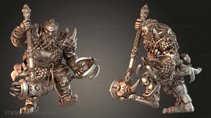 Military figurines (Roar The Everdeath Usgrit Dragonyer Overlord, STKW_63438) 3D models for cnc