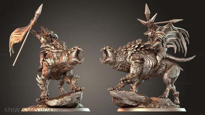 Roaring Banner Rat Steed