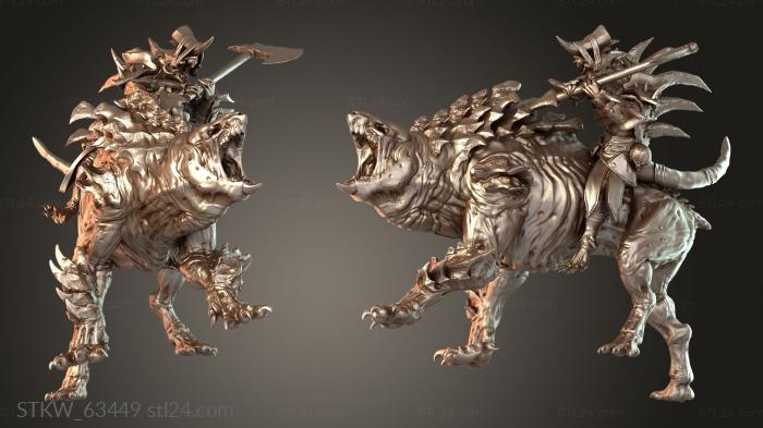 Roaring Warrior Rat Savage