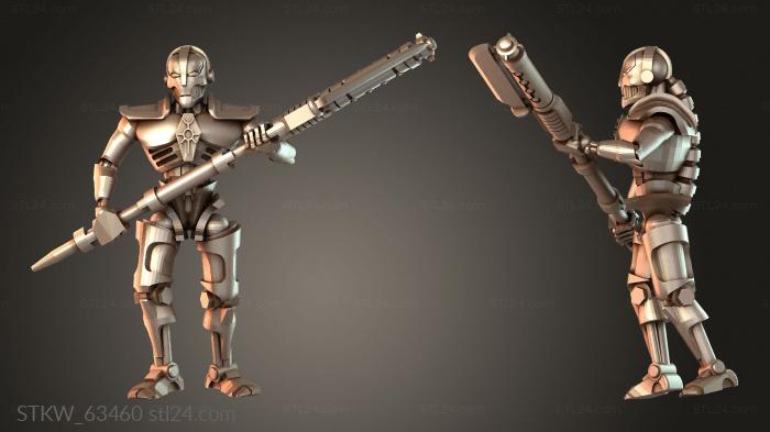 Robot dudes Mechanized