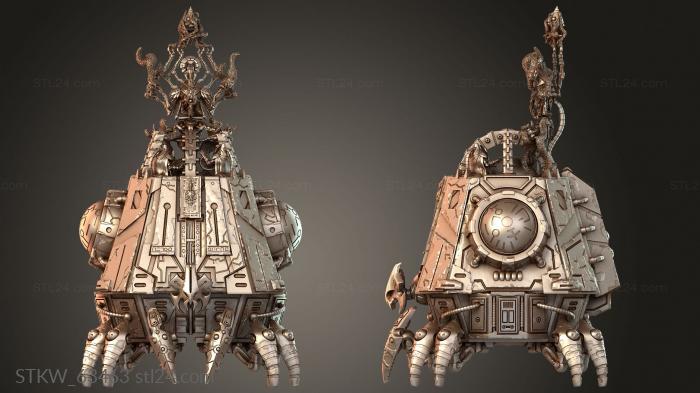 Robot Legion Death Fortress Back