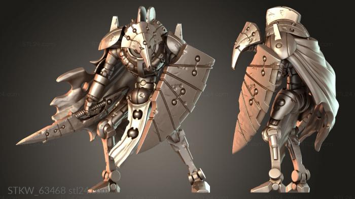 Robot Legion Guardian Sword Warbound