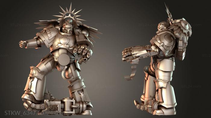 Roboute Guilliman Resurrection Armor Feedbelt