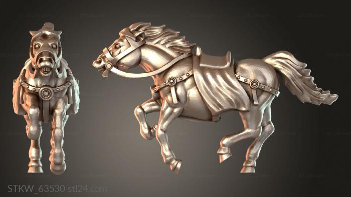 ROMAN HORSE Officer Rider