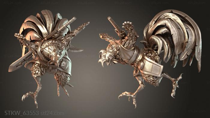 Rooster Warrior Talon Attack