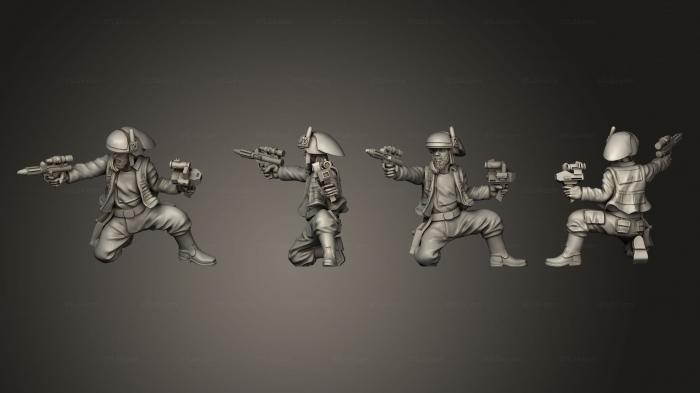 Military figurines (Fleet Troopers 2 2, STKW_6367) 3D models for cnc