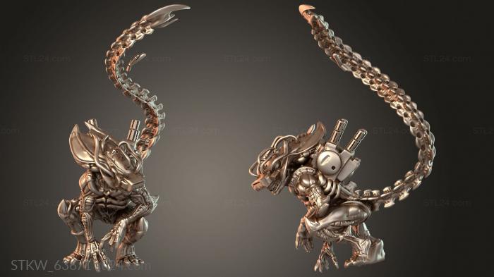 Soldier Hudson Wong Weaponized Xeno Brood Warrior A