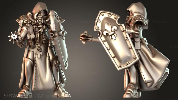 Sacresants with Maces Helm Mace