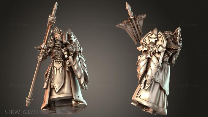 Sacrosancts Halberd Engraved