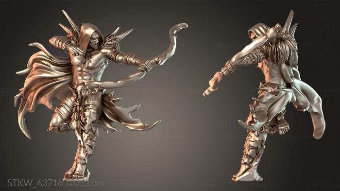 Military figurines (Saig Eternal, STKW_63718) 3D models for cnc