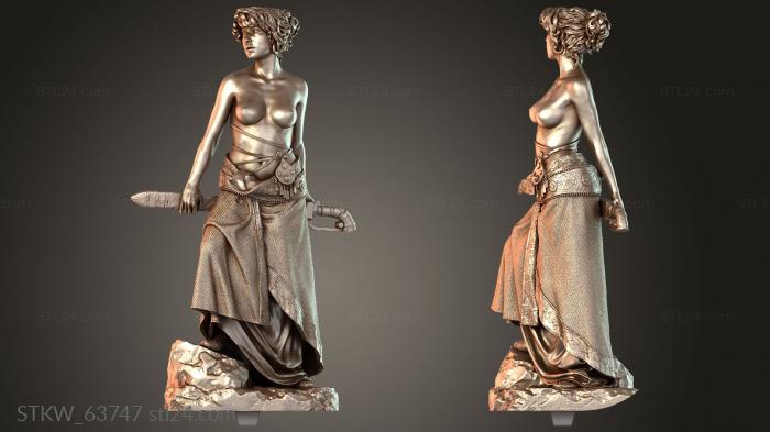 Military figurines (Salome, STKW_63747) 3D models for cnc
