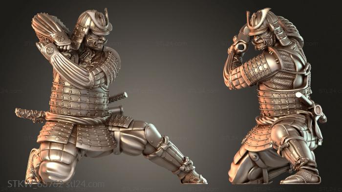 Samurai Incense Holder