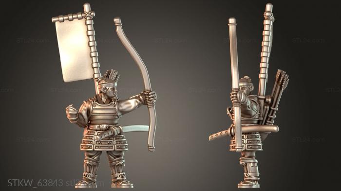 Samurai Warfare ASHIGARU Archer Courageous