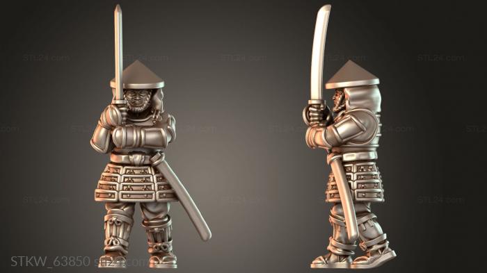 Samurai Warfare ASHIGARU SWORD Valiant