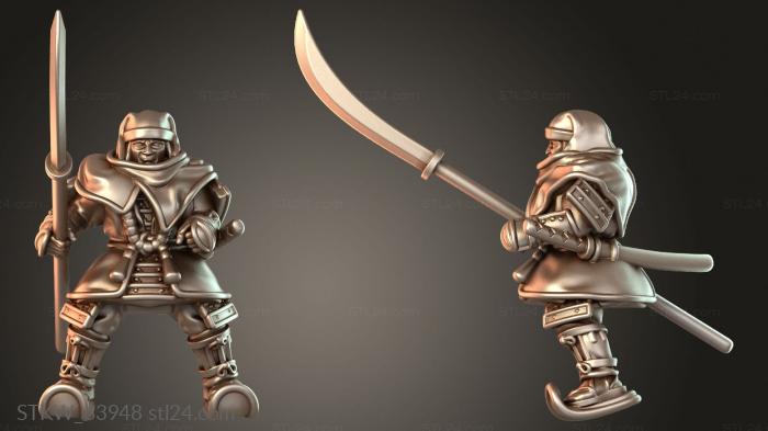 Samurai Warfare Frostborn Blade