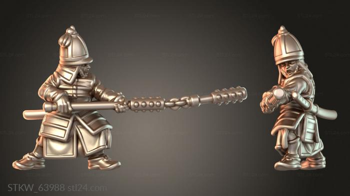 Samurai Warfare Korean Mace Warrior