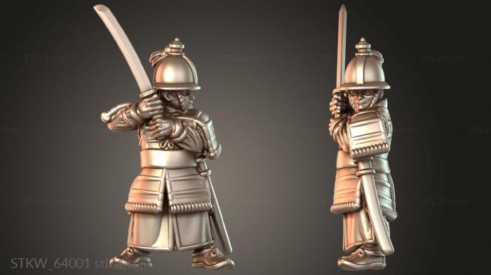 Samurai Warfare Korean Sword Officer