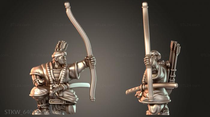 Samurai Warfare Monk Archer Guard