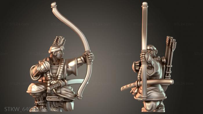Samurai Warfare Monk Archer Sentinel
