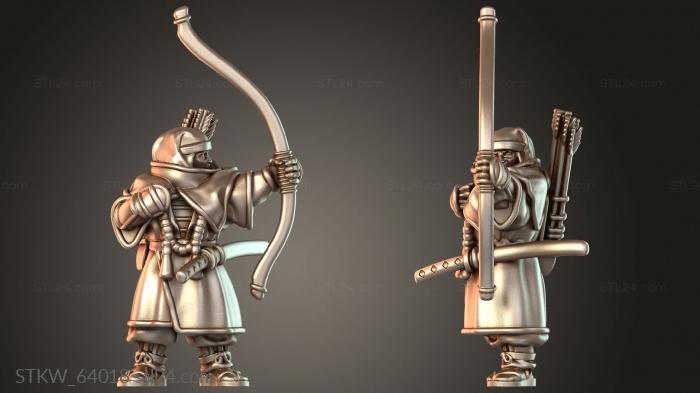 Samurai Warfare Monk Archer Disciplined
