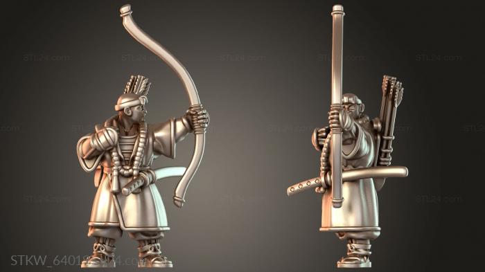 Samurai Warfare Monk Archer Novice
