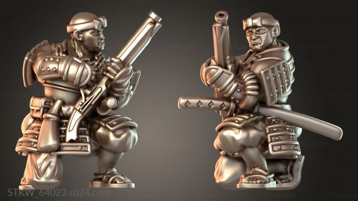 Samurai Warfare Monk Matchlock Veteran