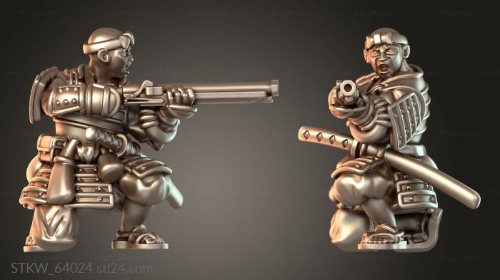 Samurai Warfare Monk Matchlock Champion