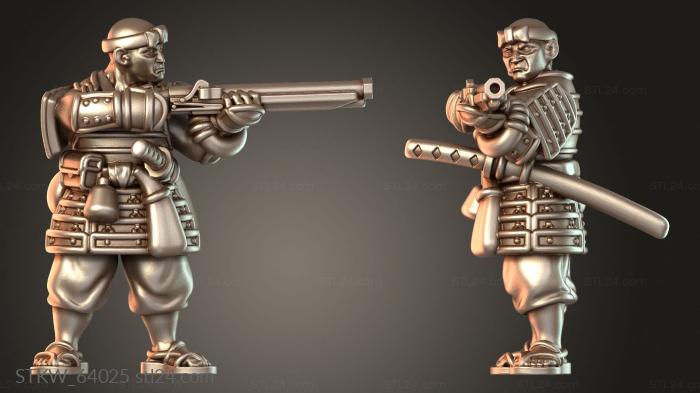 Samurai Warfare Monk Matchlock Sentinel