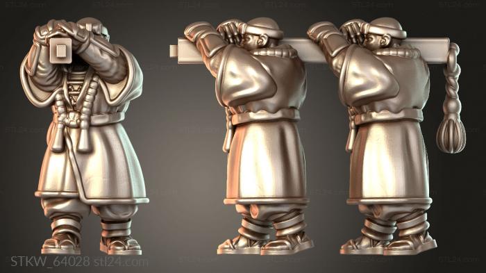Samurai Warfare Monk Mikoshi Guard Left