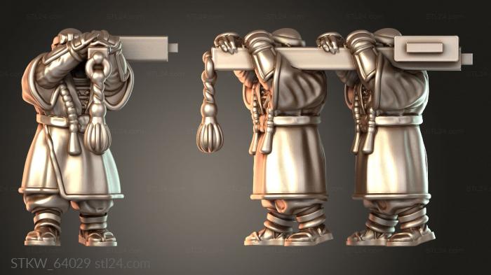 Samurai Warfare Monk Mikoshi Guard Right