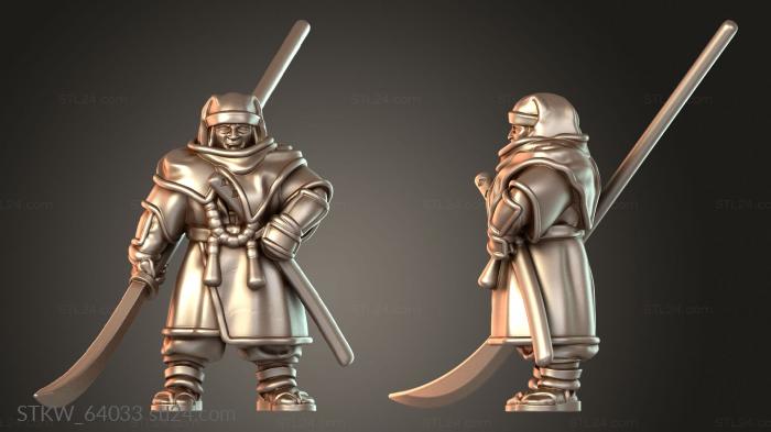 Samurai Warfare Monk Naginata Veteran