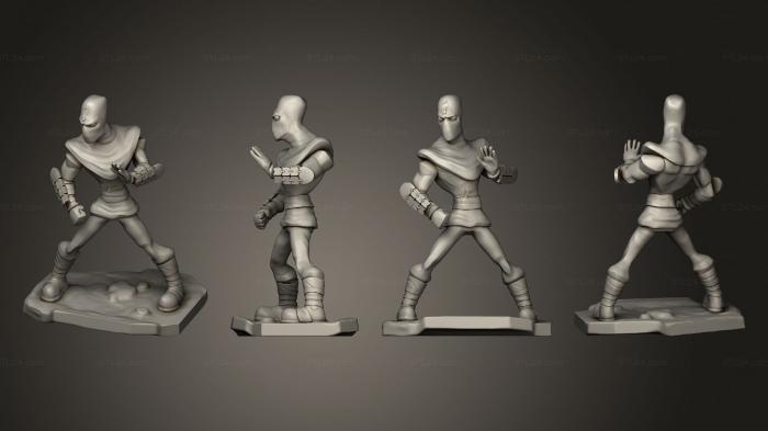 Military figurines (footsoldier, STKW_6405) 3D models for cnc