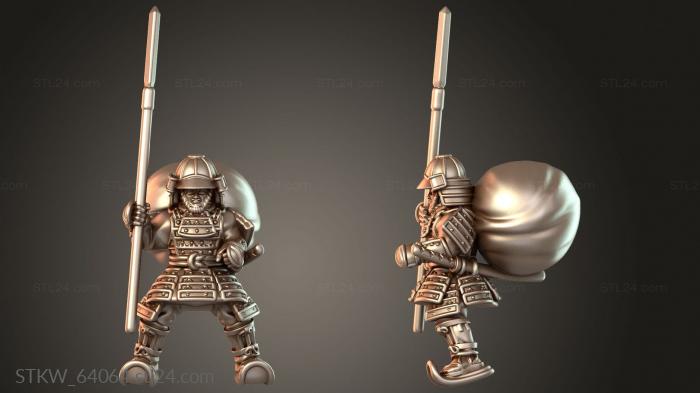 Samurai Warfare Mounted Spear Guard