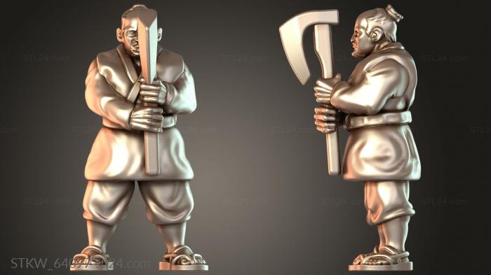 Samurai Warfare Peasant Militia Veteran