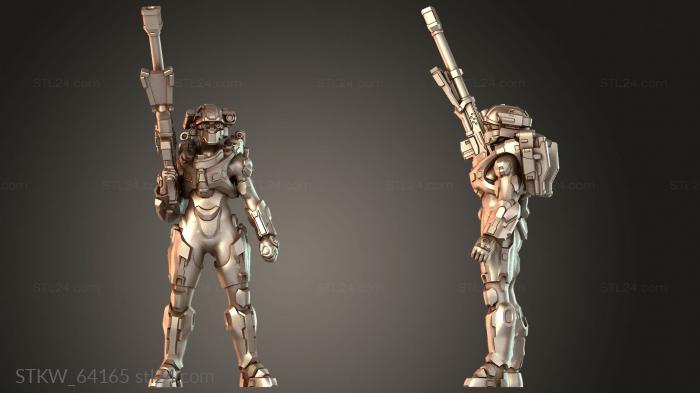San Blue Gen Linda Sniper Rifle