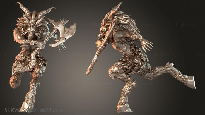 Satyr Attacking