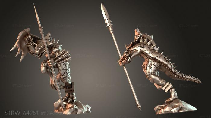 SAURUS WITH SPEAR Zealous